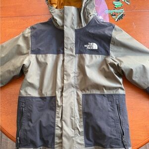 The North Face Kids' Jacket - Black and Tan